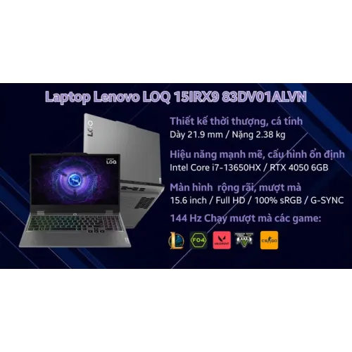 Laptop Lenovo LOQ 15IRX9 83DV01ALVN