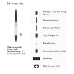 Máy tạo kiểu tóc thông minh Dyson Airwrap Straight+Wavy HS08